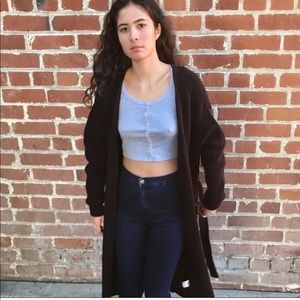 American Apparel Fisherman Cardigan 